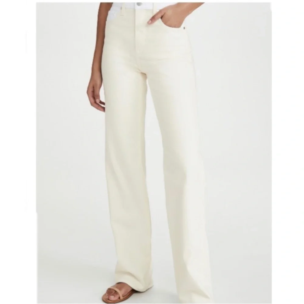 NWT BALDWIN High Rise Relaxed Fit Jeans Powder 26 - Picture 3 of 7